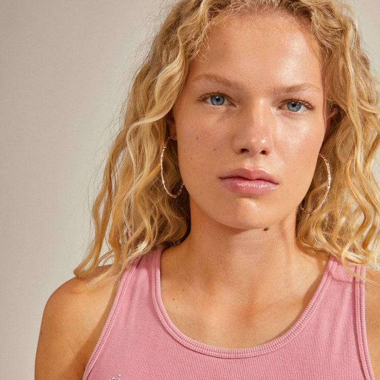 Pilgrim SUN recycelte Mega-Hoops versilbert Sonderangebot der Fabrik