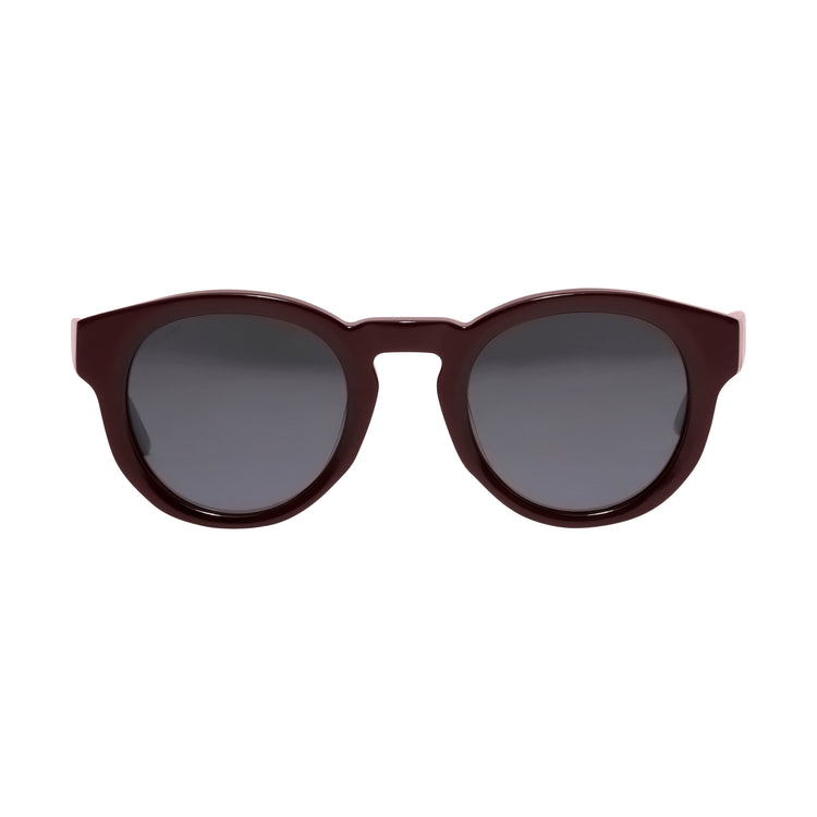 Pilgrim JANICA Recycelte Sonnenbrille Dunkelbraun Kostenloser Versand