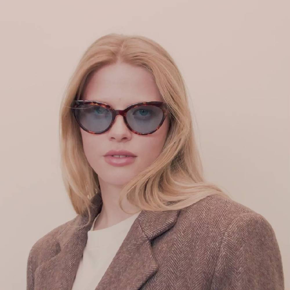 Pilgrim RAISA Recycelte Sonnenbrille Schildpatt-Braun Versandkostenfrei