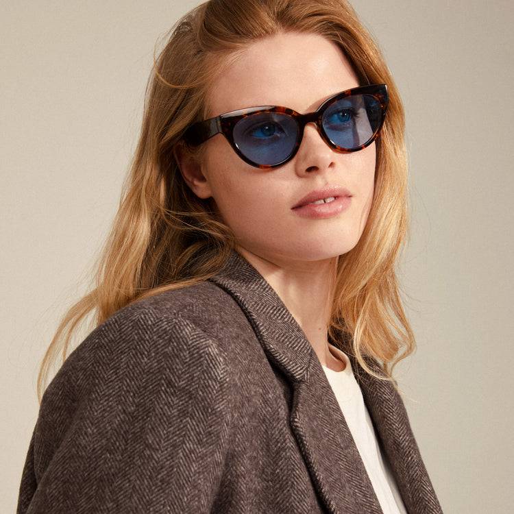 Pilgrim RAISA Recycelte Sonnenbrille Schildpatt-Braun Versandkostenfrei