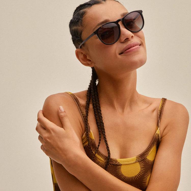 Pilgrim SAHARA Recycelte Sonnenbrille Schildpatt-Braun Großer Ausverkauf