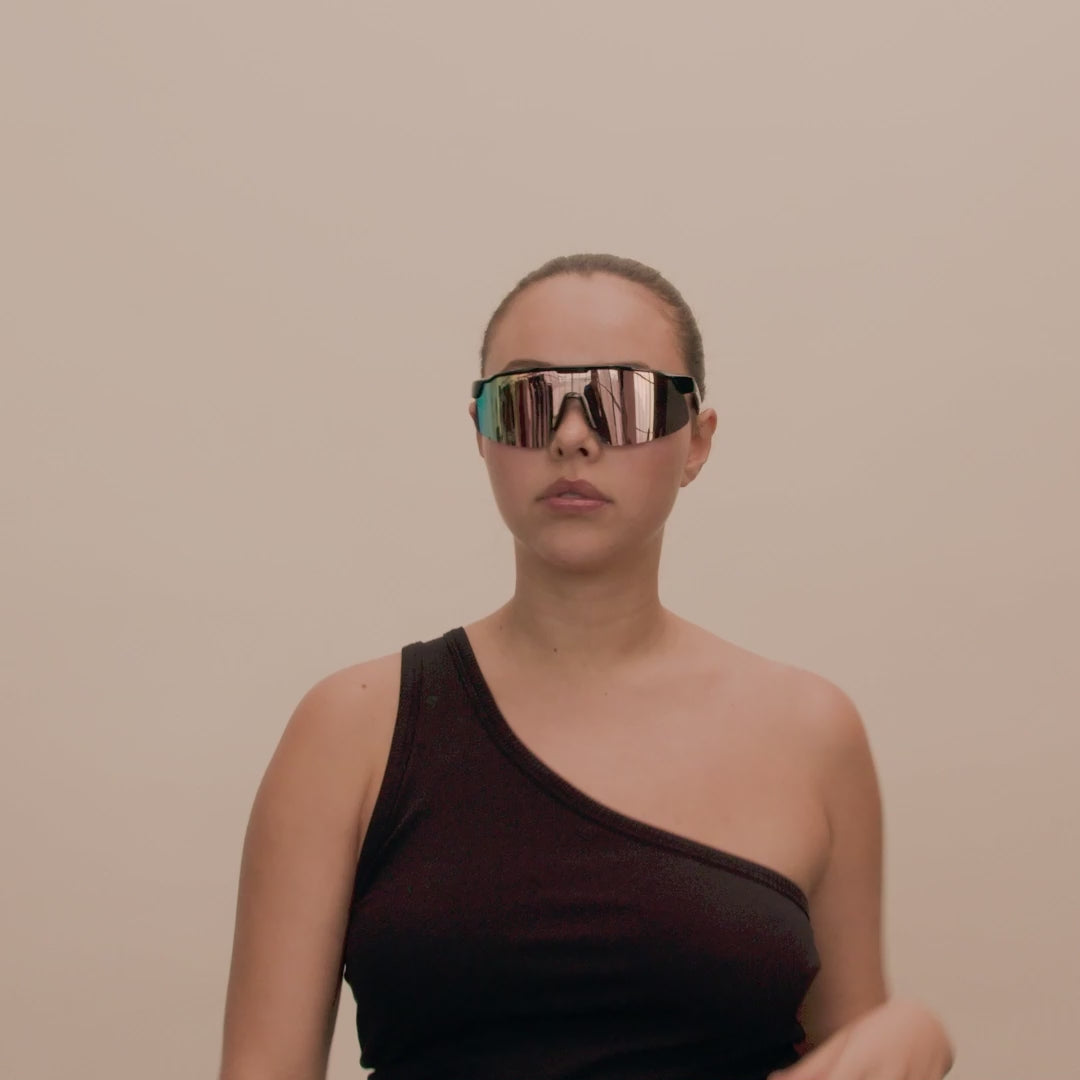 Pilgrim DEYLERT Sonnenbrille Schwarz Saisonschlussverkauf