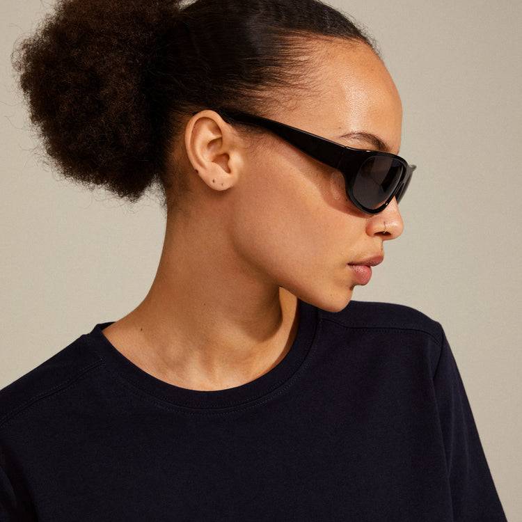 Pilgrim GERTRUD Sonnenbrille Schwarz Black Friday