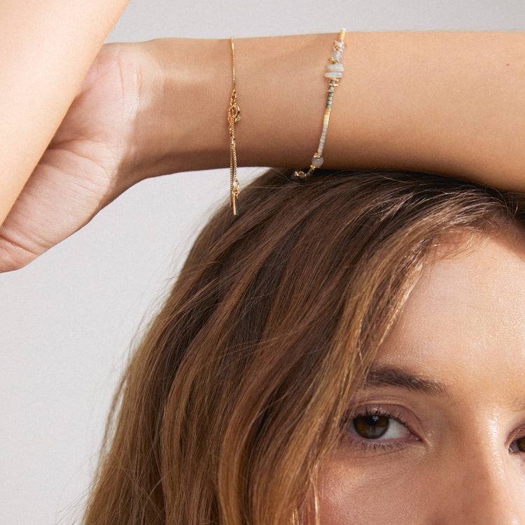 Pilgrim PIXIE Geschenkset, Armband 2-in-1-Set, vergoldet Muttertagsangebot