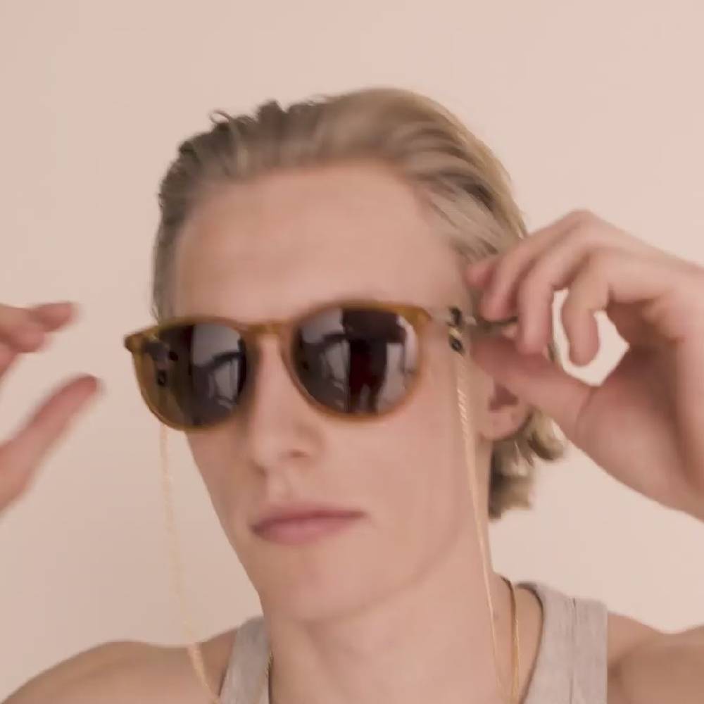 Pilgrim AJA Panzerkette für Sonnenbrille vergoldet Online Outlet