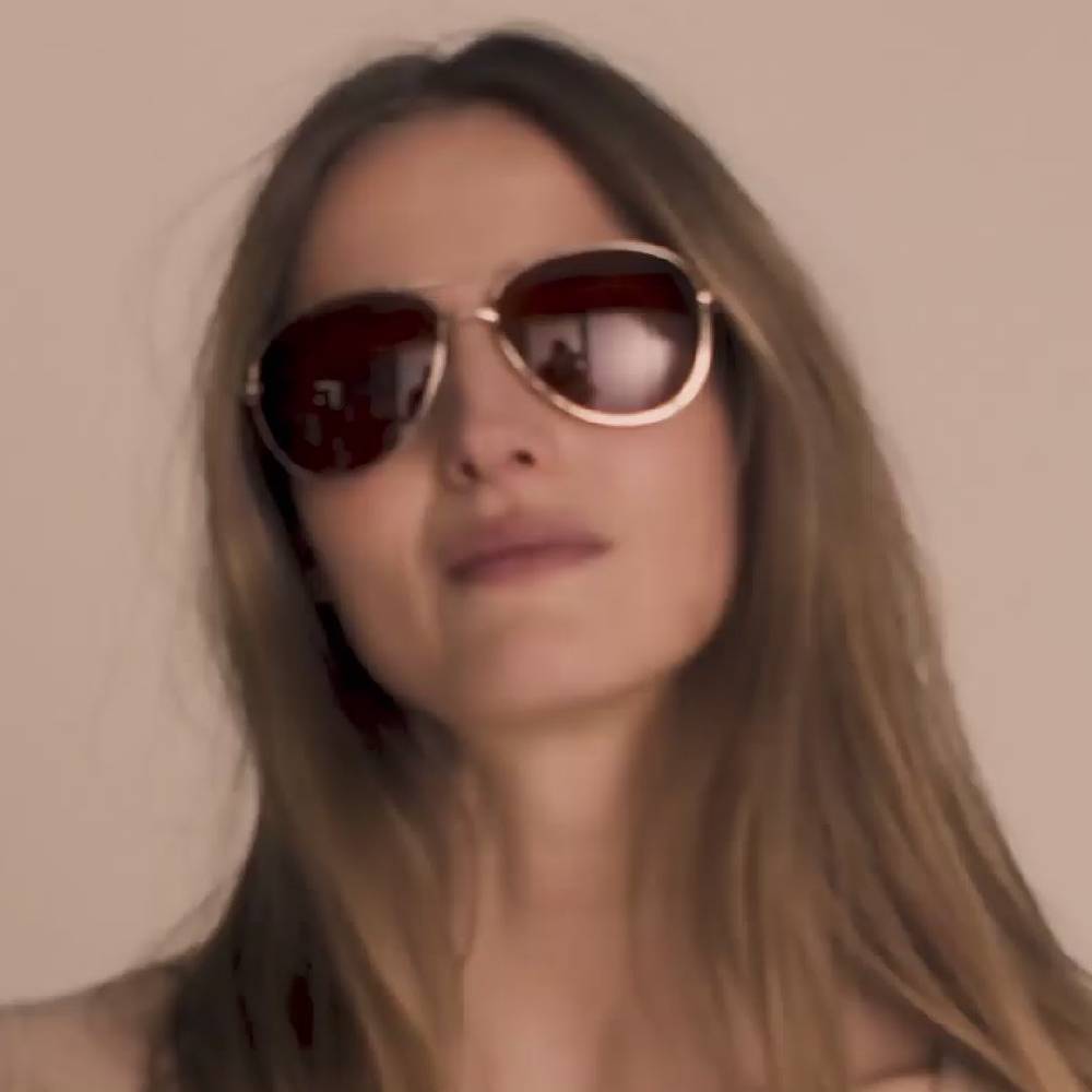 Pilgrim NANI Sonnenbrille Orange/Gold VIP-Rabatte