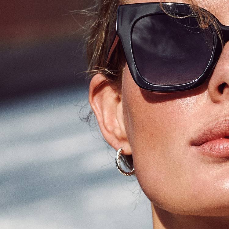 Pilgrim Sonnenbrille : Dael : Schwarz Neueste Stile