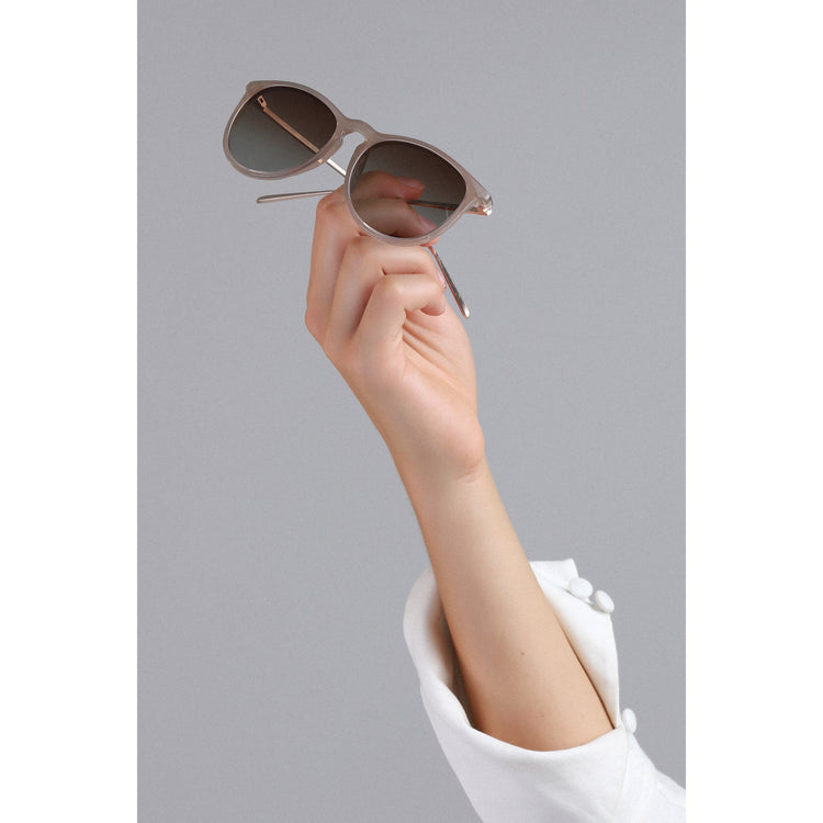 Pilgrim VANILLE Sonnenbrille hellgrau/Gold Weihnachtsangebot