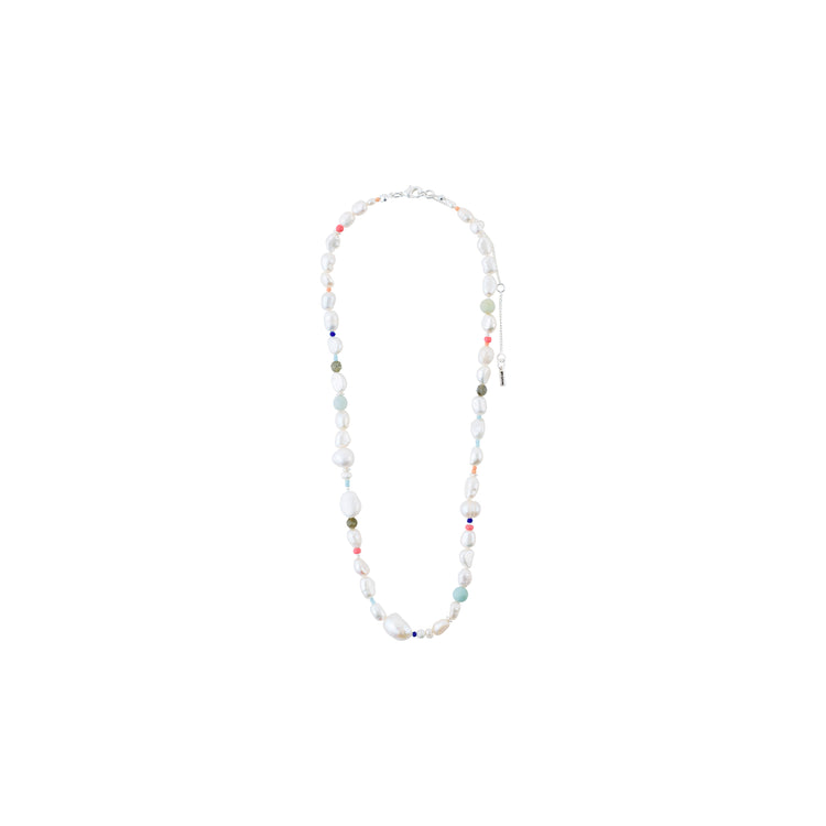 Pilgrim RAMONA freshwater pearl necklace silver-plated Begrenzte Freigabe