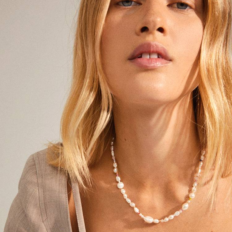 Pilgrim RAMONA freshwater pearl necklace gold-plated Letzte 3 Tage