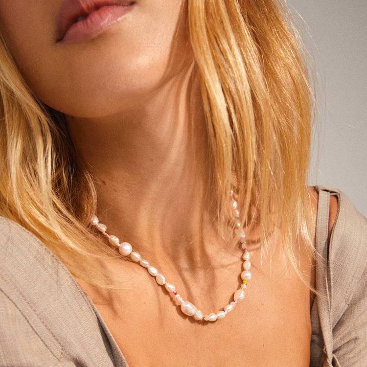 Pilgrim RAMONA freshwater pearl necklace gold-plated Letzte 3 Tage