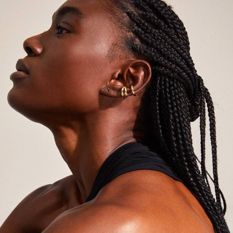 Pilgrim LISETTE Earcuffs, vergoldet 2025