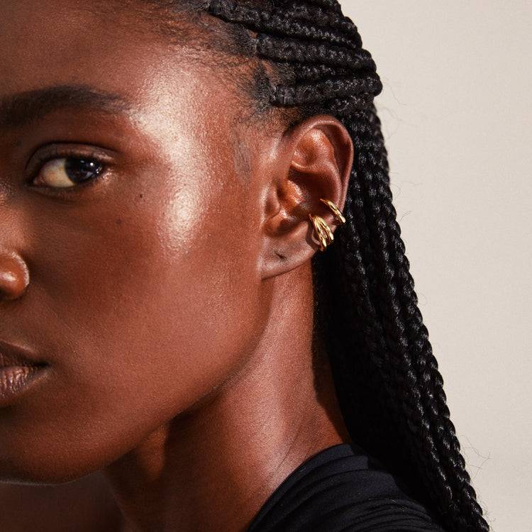 Pilgrim LISETTE Earcuffs, vergoldet 2025