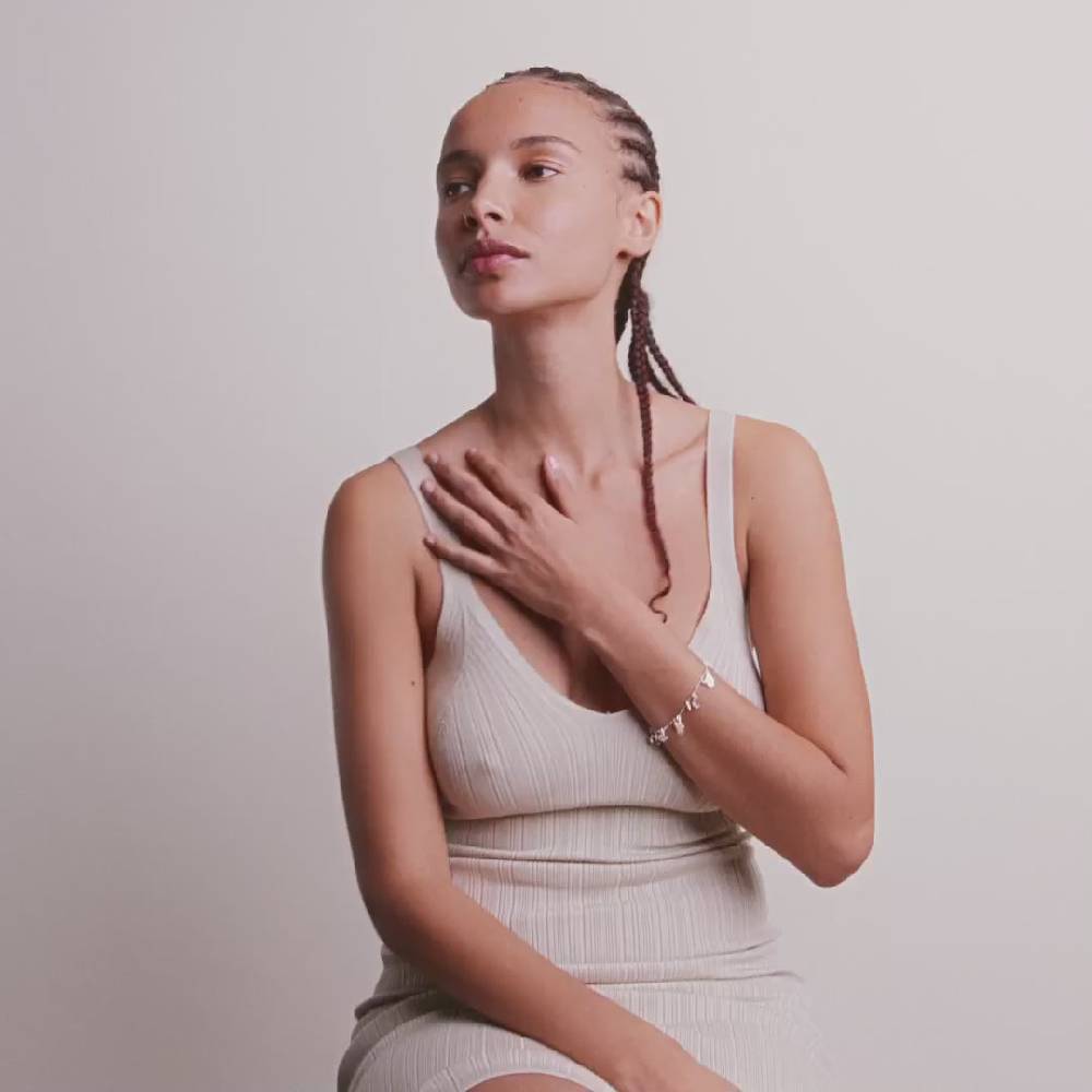 Pilgrim PRUCENCE recyceltes Armband versilbert Bis zu 50% Rabatt