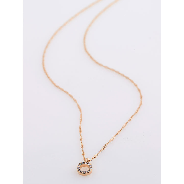 Pilgrim Halskette : Tessa : Rosévergoldet : Kristall Black Friday Preise