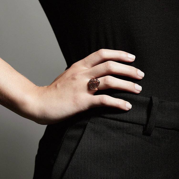 Pilgrim Ring : Felice : Rosévergoldet Riesige Ersparnisse