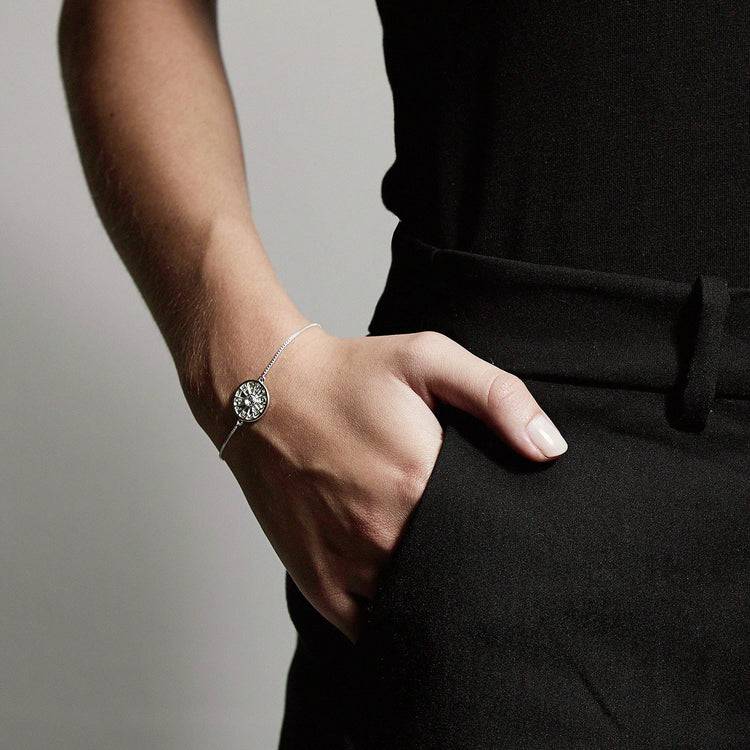 Pilgrim Armband : Fia : Versilbert : Kristall Tiefpreis