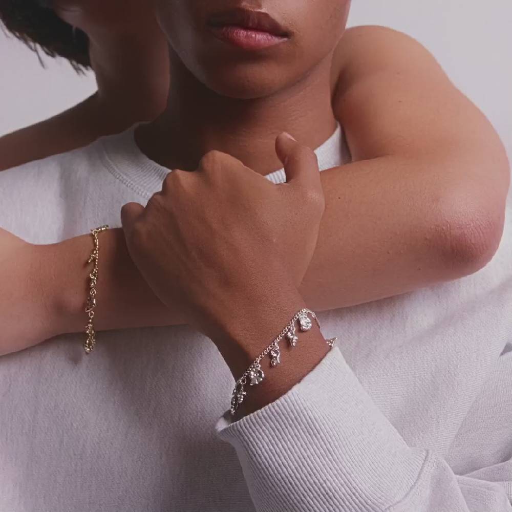 Pilgrim SEA recyceltes Armband, versilbert Osterangebot