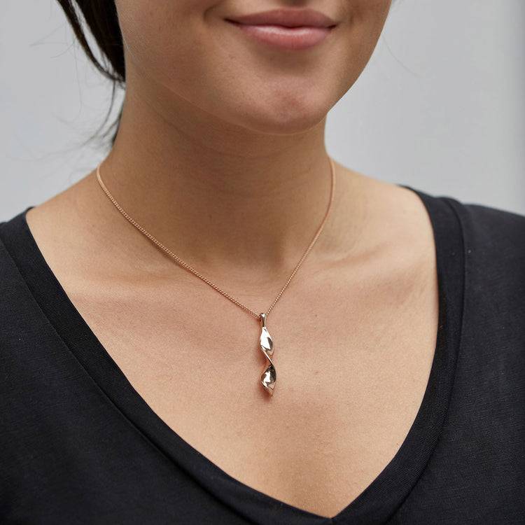 Pilgrim Halskette : Elaine : Rosévergoldet Sonderangebote