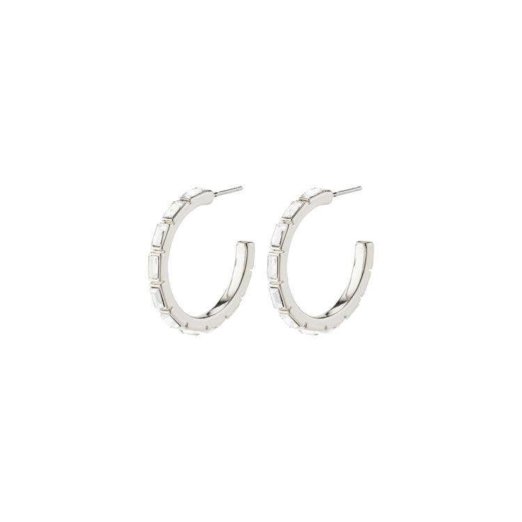 Pilgrim RUE recycelte Hoops versilbert Begrenzt auf 3 Tage
