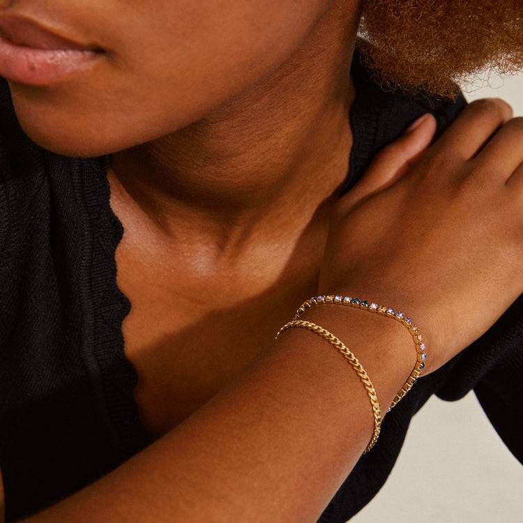 Pilgrim REIGN Armband, 2-in-1-Set, vergoldet Günstig kaufen