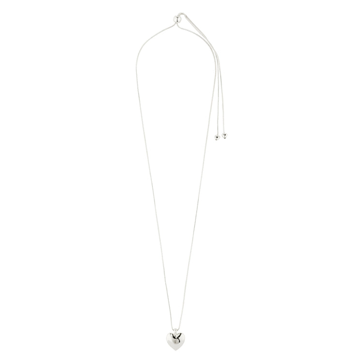 Pilgrim SOPHIA recycelte Herzkette versilbert Osterangebot