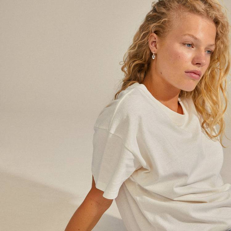 Pilgrim SOPHIA recycelte Herz-Hoops versilbert Vatertagsangebot