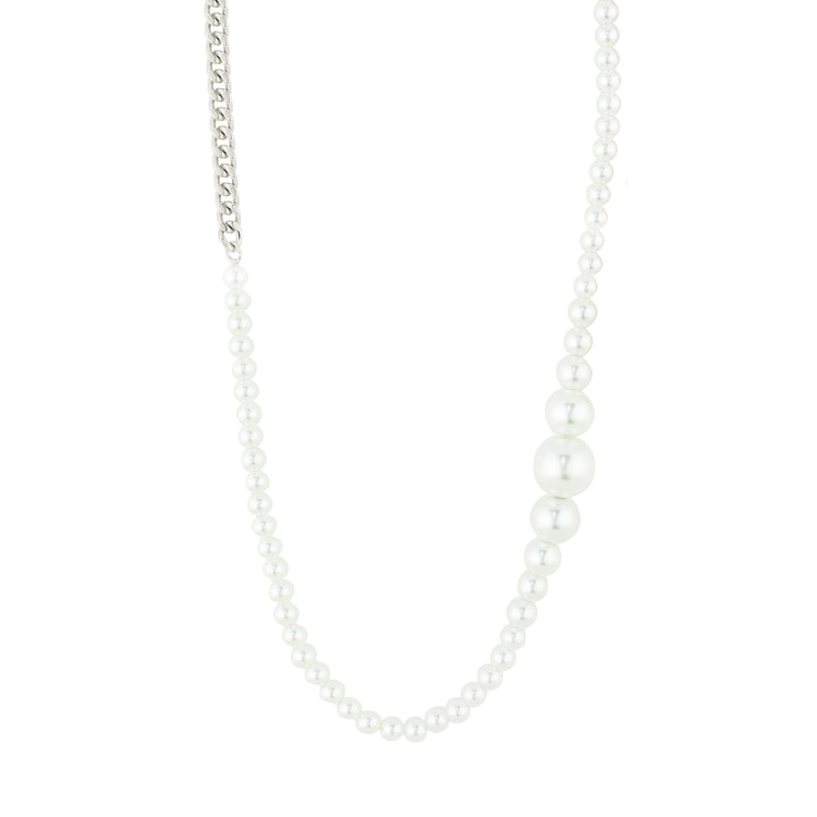 Pilgrim RELANDO Perlenkette versilbert Online Outlet