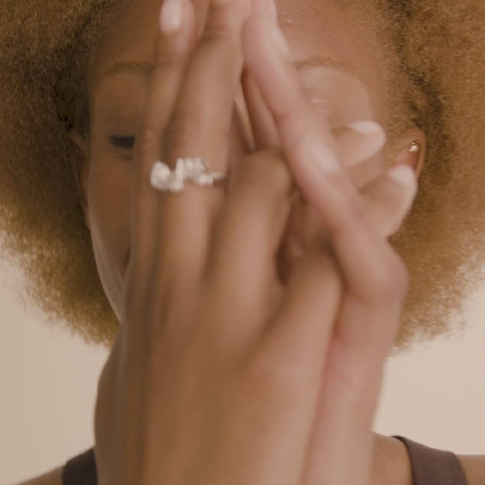 Pilgrim RAELYNN recycelter Ring versilbert Super Sparpreis