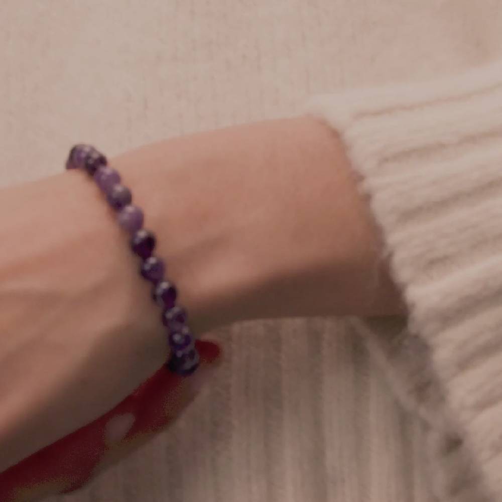Pilgrim HEILSTEINE Armband mit Amethyst Nur noch ein Tag übrig