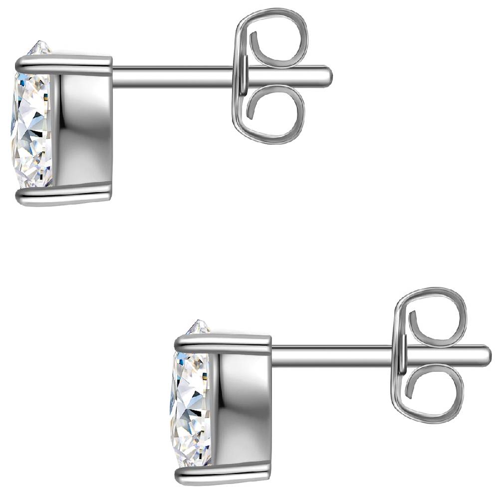 Rafaela Donata Ohrstecker Sterling Silber Zirkonia weiß Bis zu 65% Rabatt