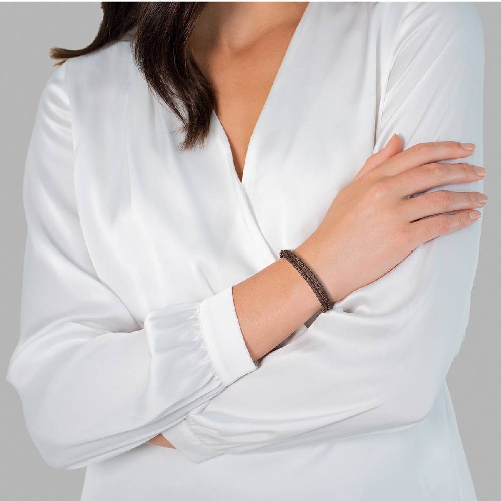 Rafaela Donata Armband dunkelbraun Im Verkauf