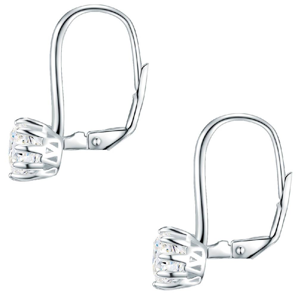Rafaela Donata Ohrhänger Sterling Silber Zirkonia weiß Sonderangebot
