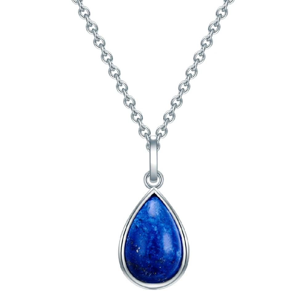 Rafaela Donata Kette mit Anhänger Sterling Silber Lapislazuli Jubiläumsangebot