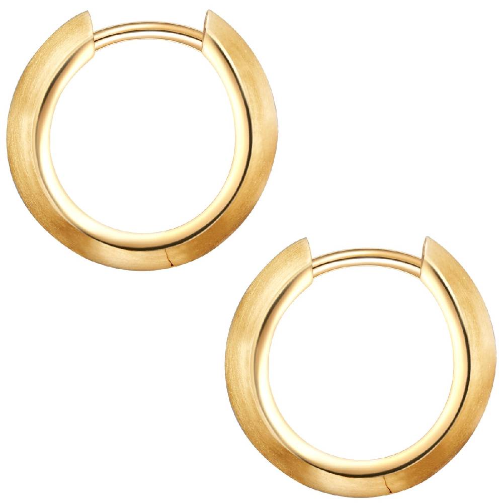 Rafaela Donata Creolen Sterling Silber gelbgold Super Sparpreis