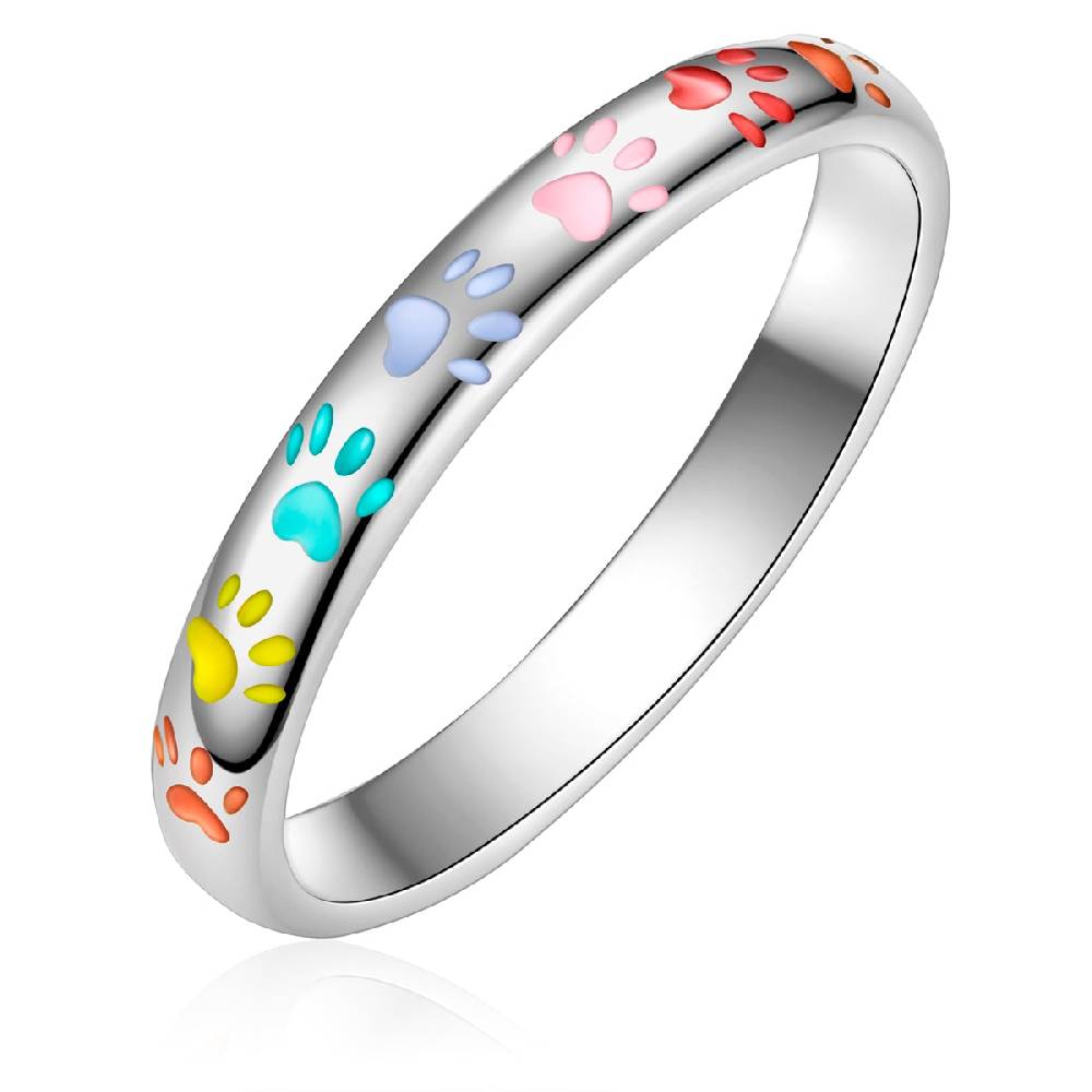 Rafaela Donata Ring Sterling Silber Emaille multicolor Bis zu 60% Rabatt