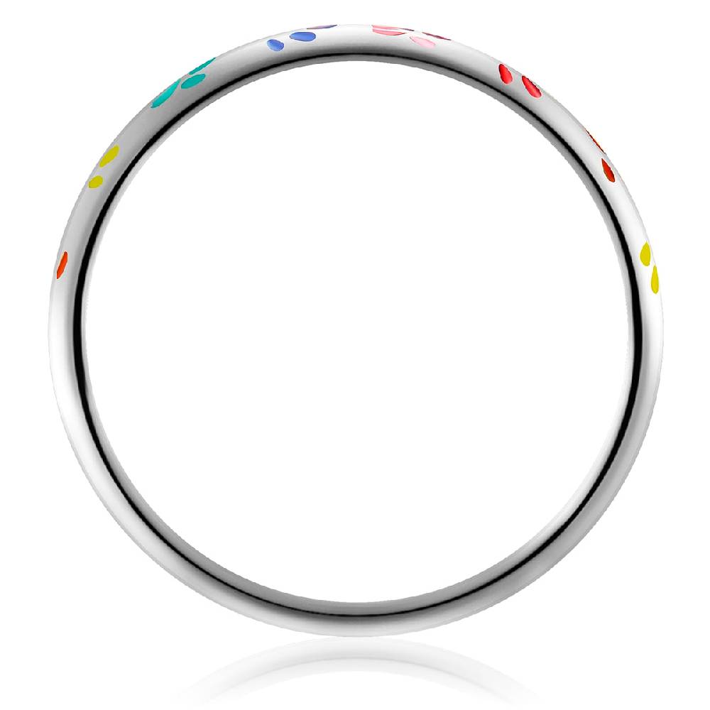 Rafaela Donata Ring Sterling Silber Emaille multicolor Bis zu 60% Rabatt