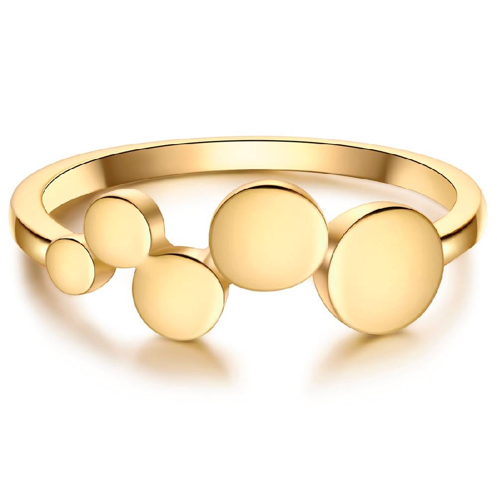 Rafaela Donata Ring Sterling Silber gelbgold Super Rabatt