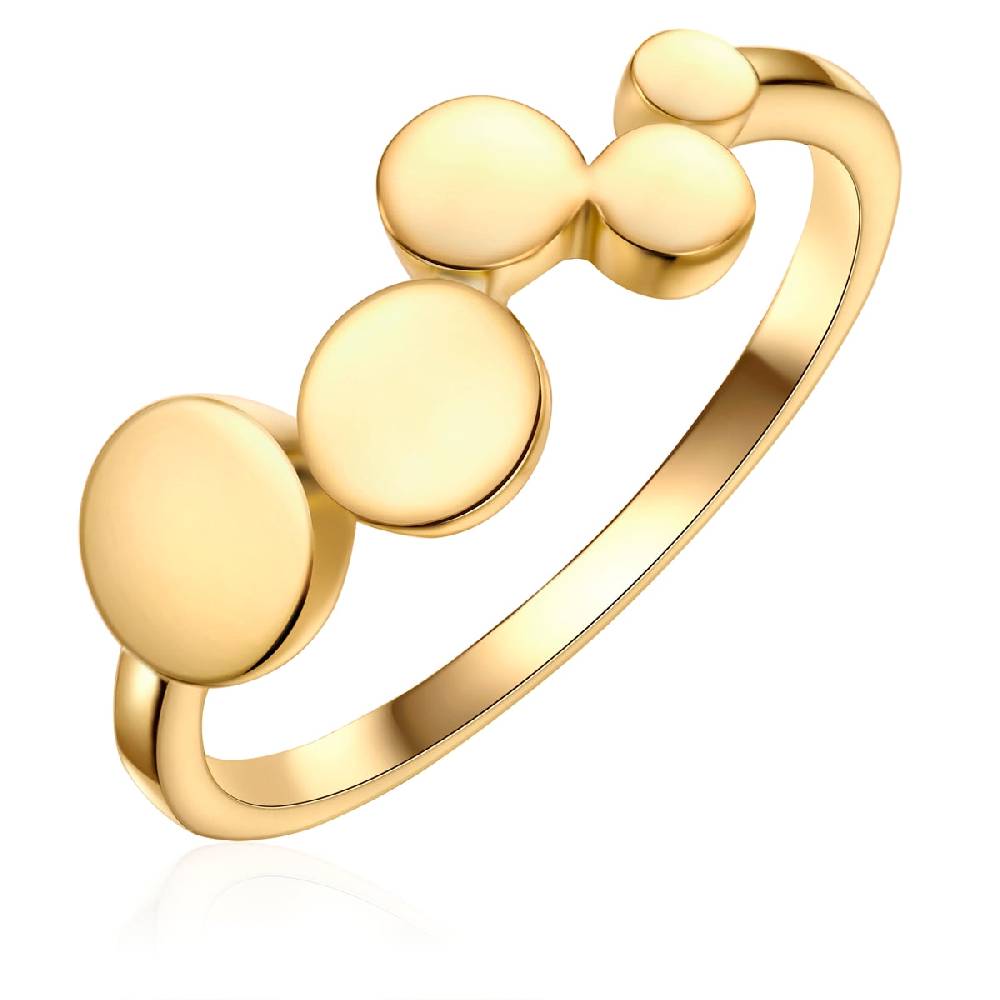 Rafaela Donata Ring Sterling Silber gelbgold Super Rabatt