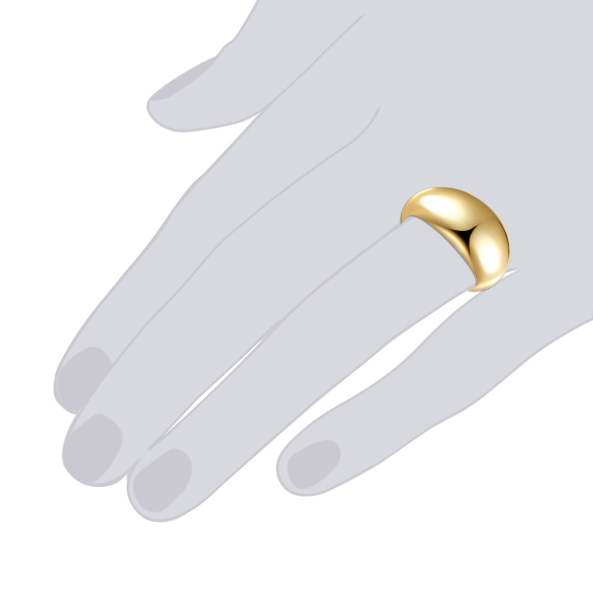 Rafaela Donata Ring Sterling Silber bi-Color Fabrikladen