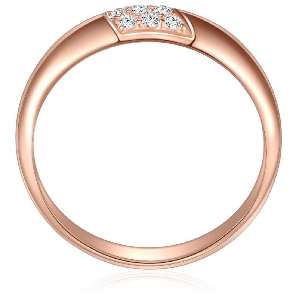 Rafaela Donata Ring Sterling Silber roségold Zirkonia weiß Black Friday Preise