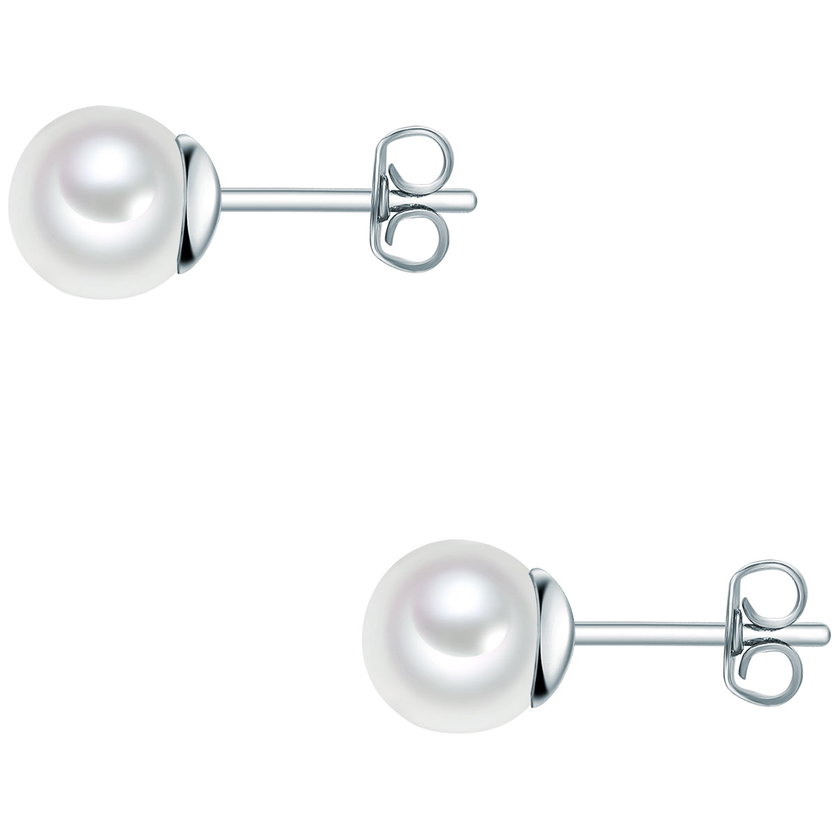 Rafaela Donata Ohrstecker Sterling Silber Südsee-Muschelkernperle weiß Blitzangebot