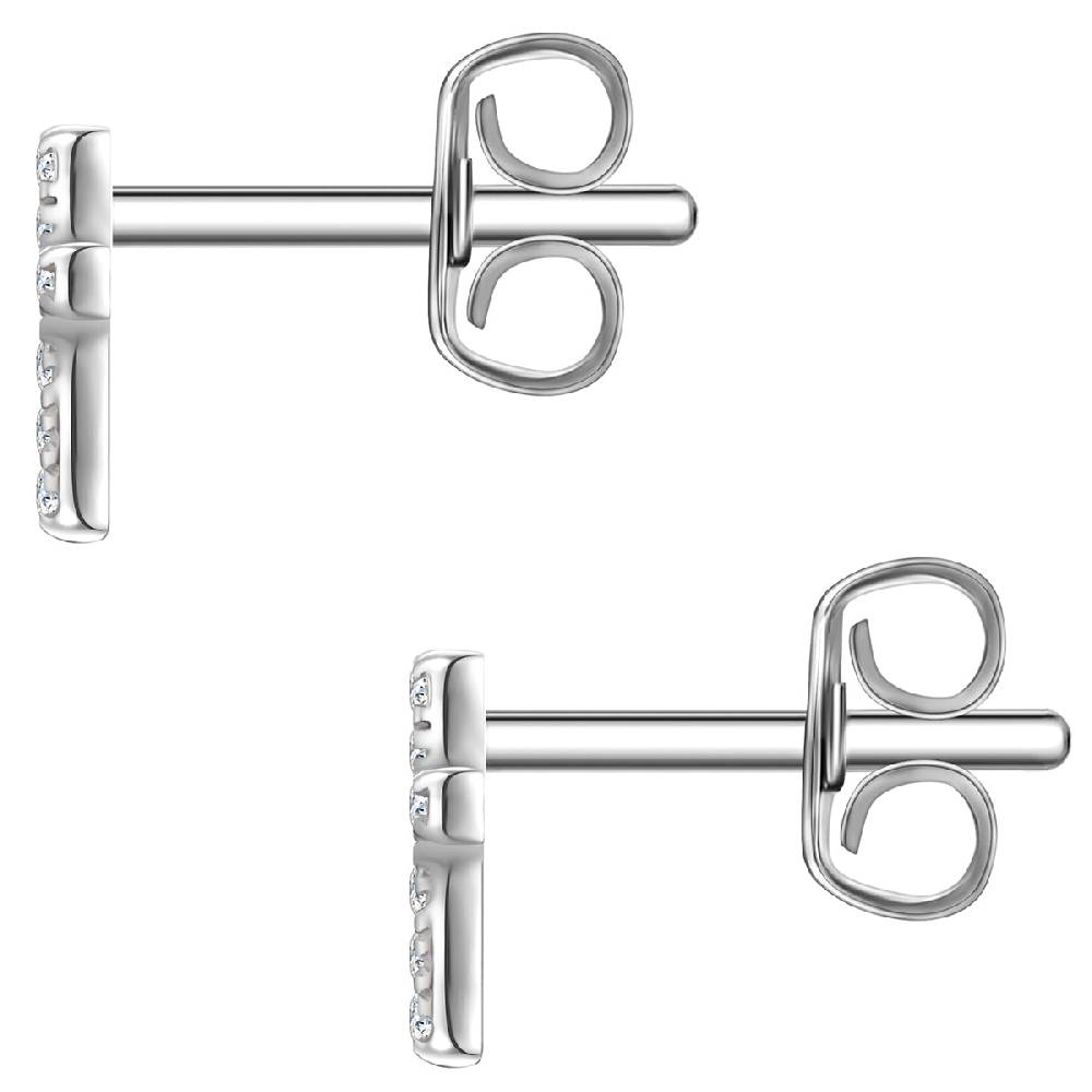 Rafaela Donata Ohrstecker Sterling Silber Zirkonia weiß Bestseller