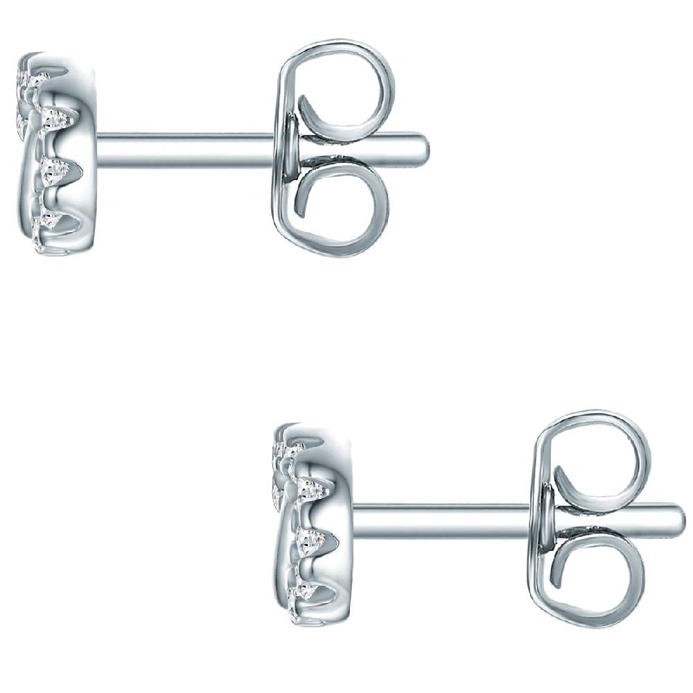 Rafaela Donata Ohrstecker Sterling Silber Zirkonia weiß Bis zu 60% Rabatt