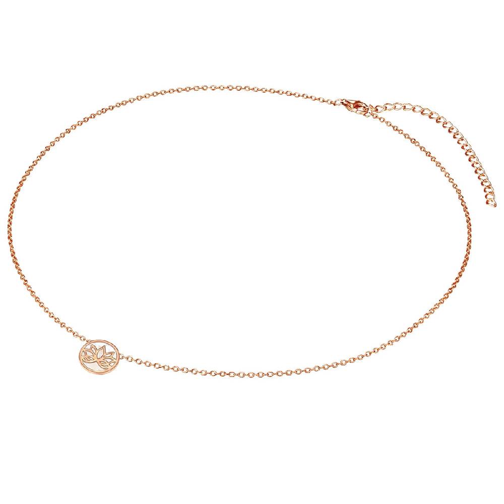 Rafaela Donata Kette mit Anhänger Sterling Silber roségold Perlmutt Riesige Rabatte