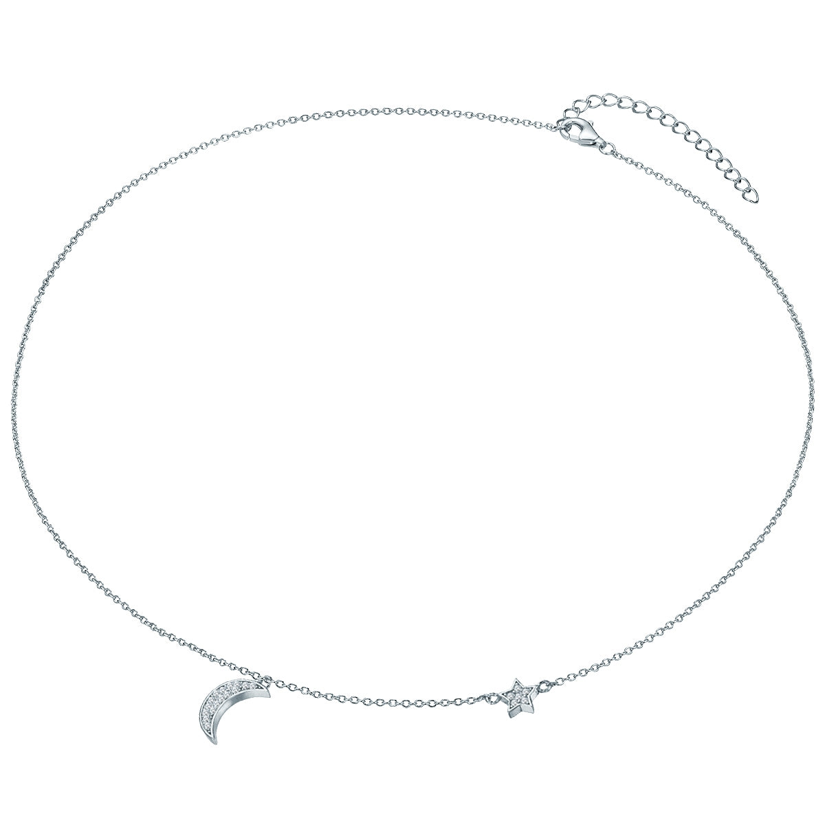 Rafaela Donata Kette mit Anhänger Sterling Silber Zirkonia weiß Im Verkauf