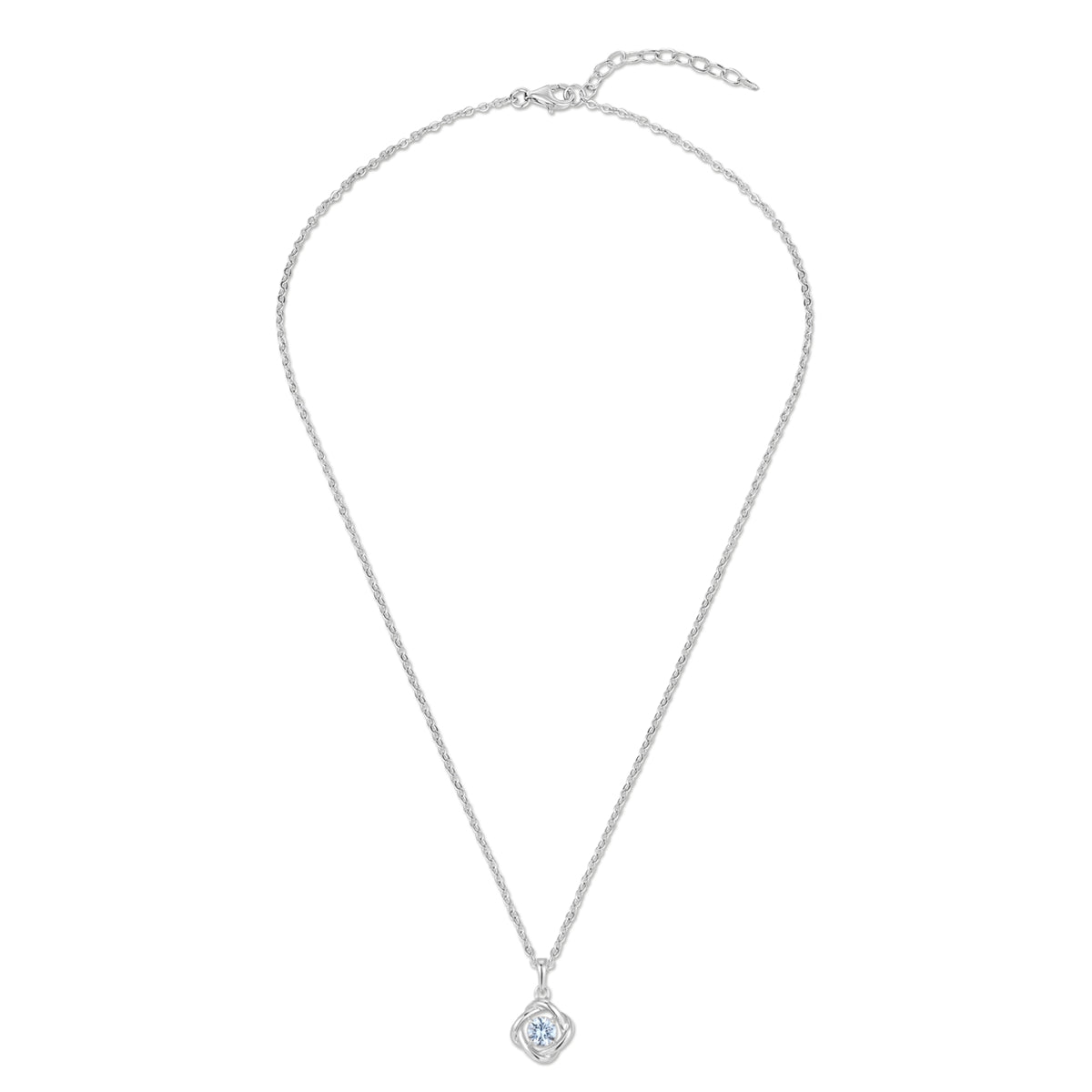 Rafaela Donata Kette mit Anhänger Sterling Silber Spinell (synth.) blau Blitzverkäufe