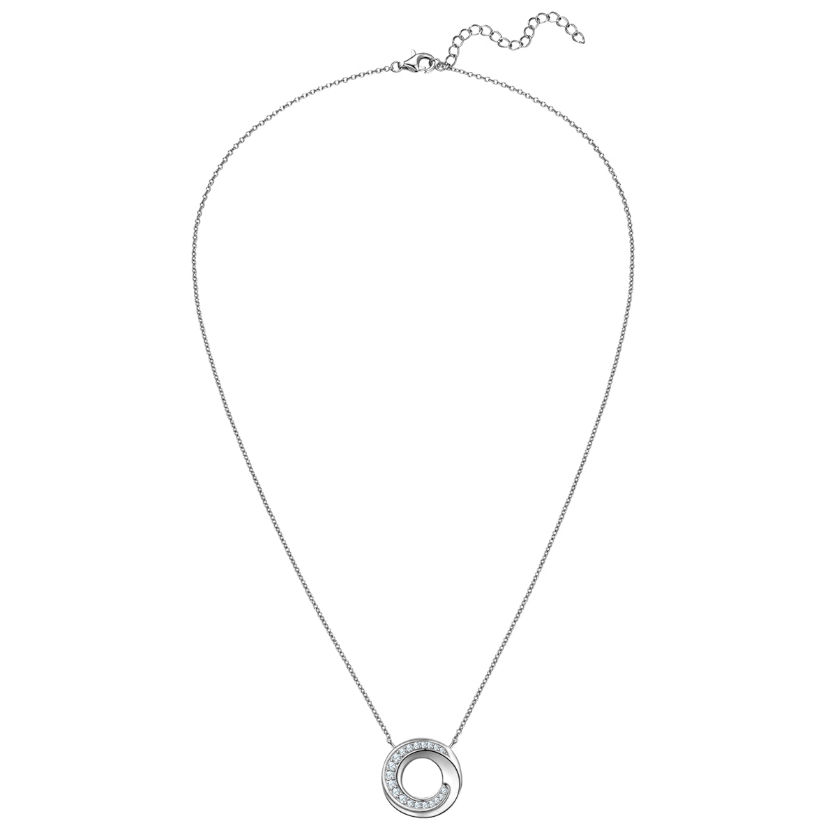 Rafaela Donata Kette mit Anhänger Sterling Silber Zirkonia weiß Günstig kaufen
