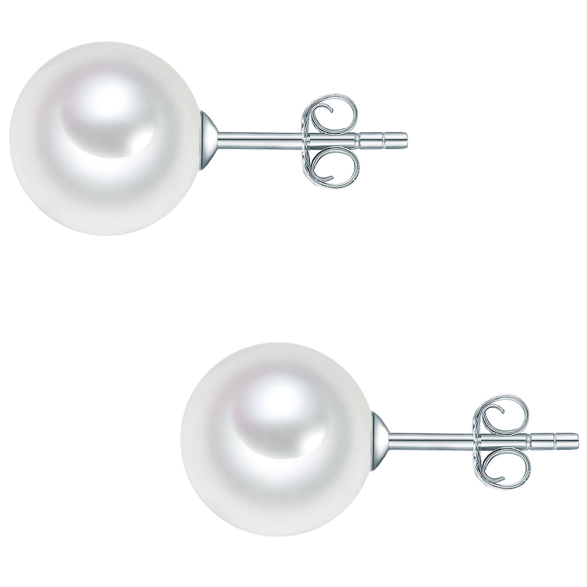 Rafaela Donata Ohrstecker Sterling Silber Muschelkernperle weiß Tägliche Deals