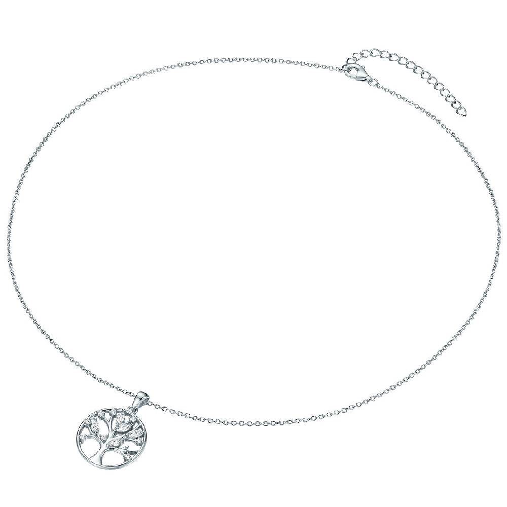 Rafaela Donata Kette mit Anhänger Sterling Silber Zirkonia weiß Tiefpreis